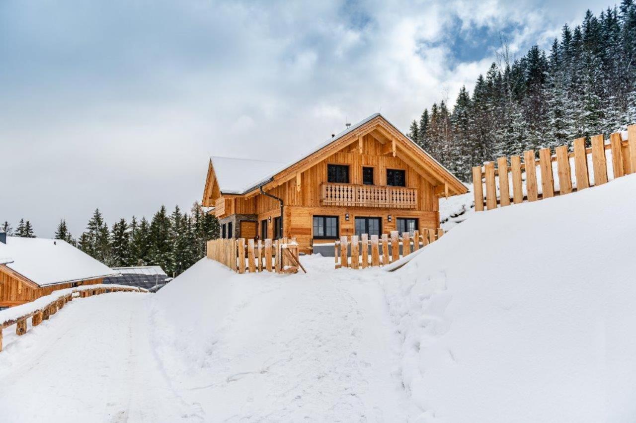 Poolchalet Dachsteinblick プルークガーン エクステリア 写真