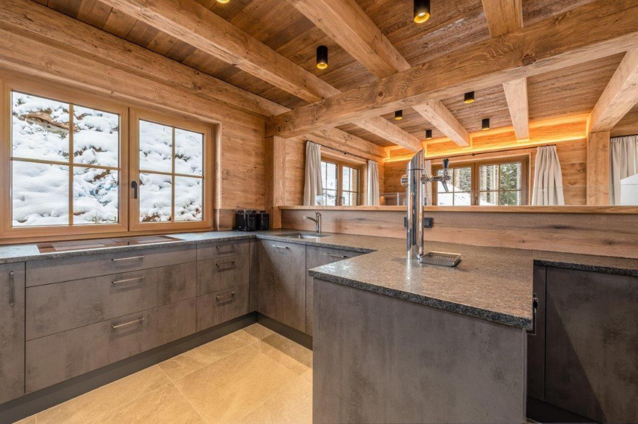 Poolchalet Dachsteinblick プルークガーン エクステリア 写真