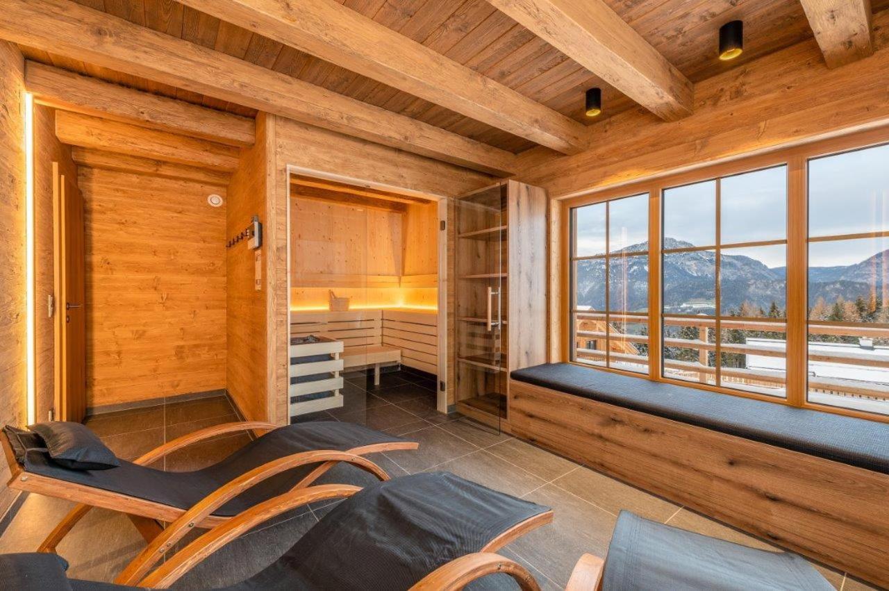 Poolchalet Dachsteinblick プルークガーン エクステリア 写真