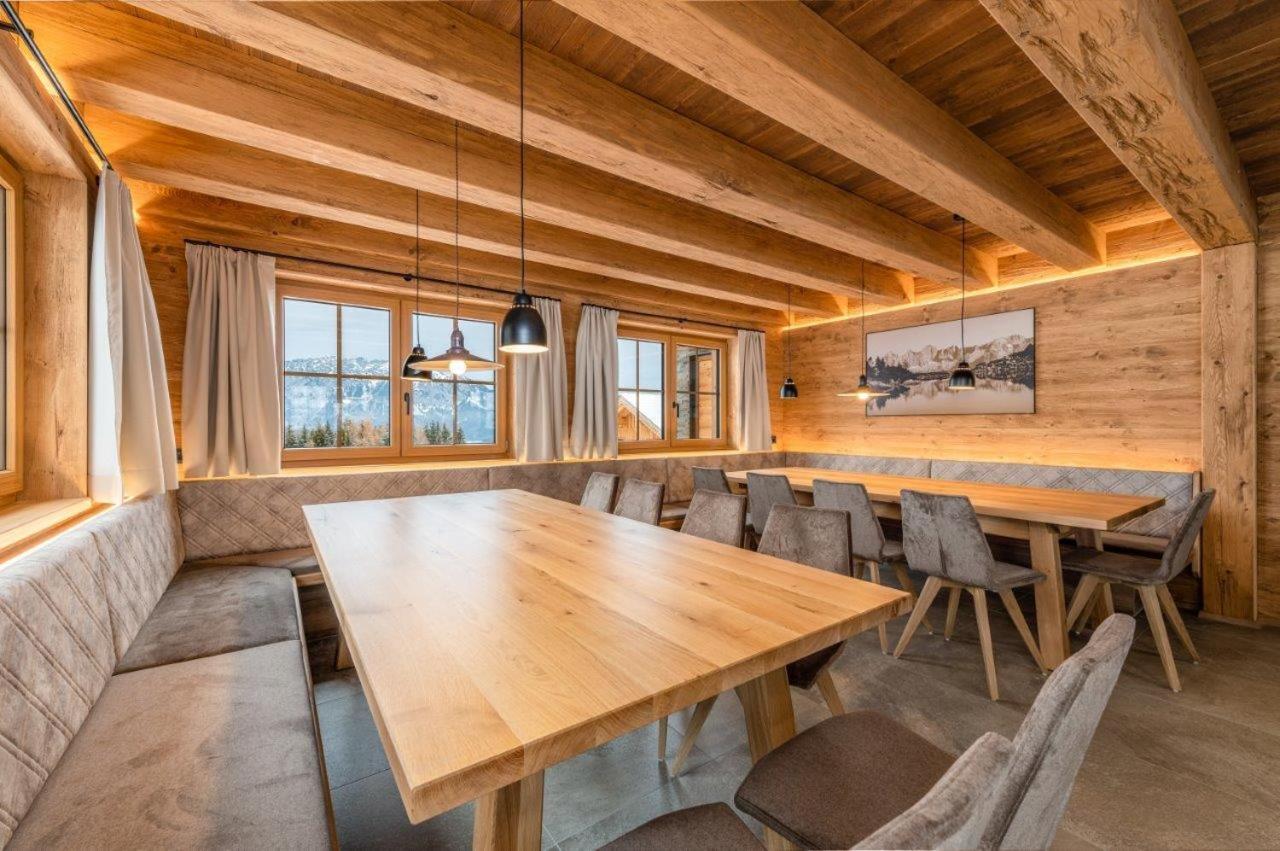 Poolchalet Dachsteinblick プルークガーン エクステリア 写真